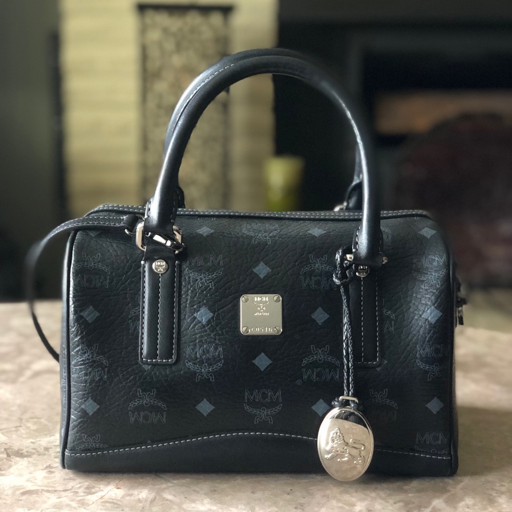 Authentic MCM Boston Bag